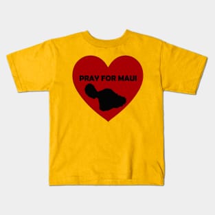 Pray For Maui Kids T-Shirt